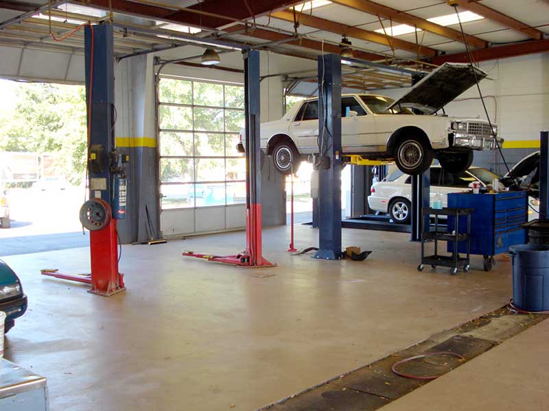 Mr. Transmission - Milex Complete Auto Care - Holiday, FL - Our Service Bays